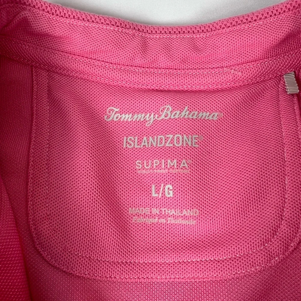 Tommy Bahama IslandZones Supima‎ Size Large Pink - Picture 6 of 9